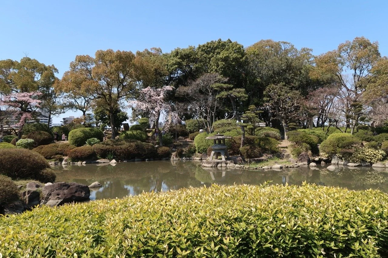 Japanischer Garten in Osaka