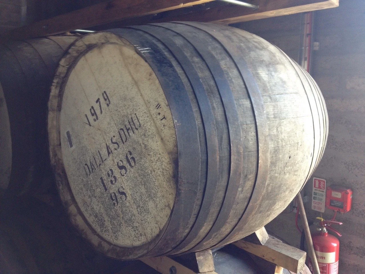 Altes Whiskey Fass von 1979