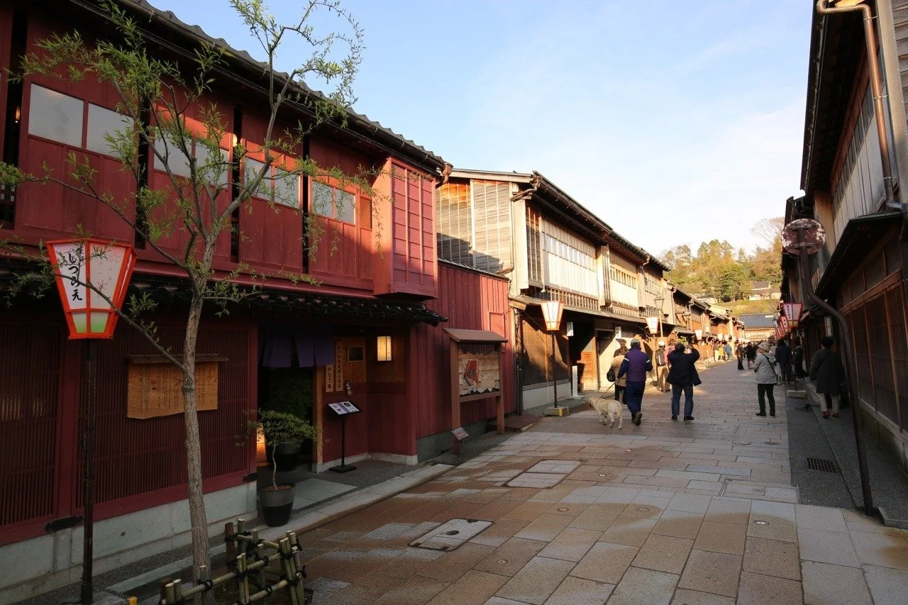 Teehaus Viertel in Kanazawa