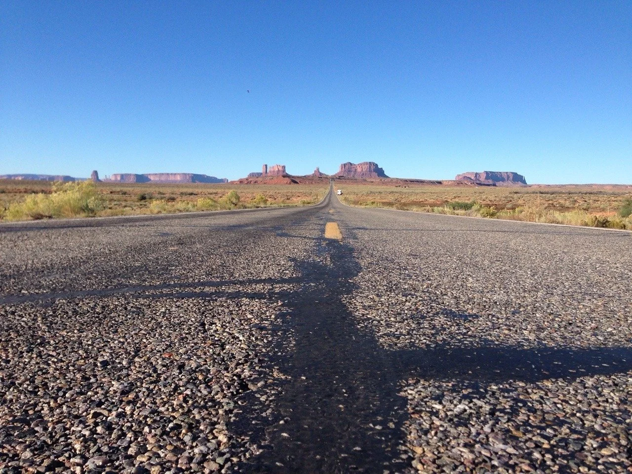 Blick auf Monument Valley