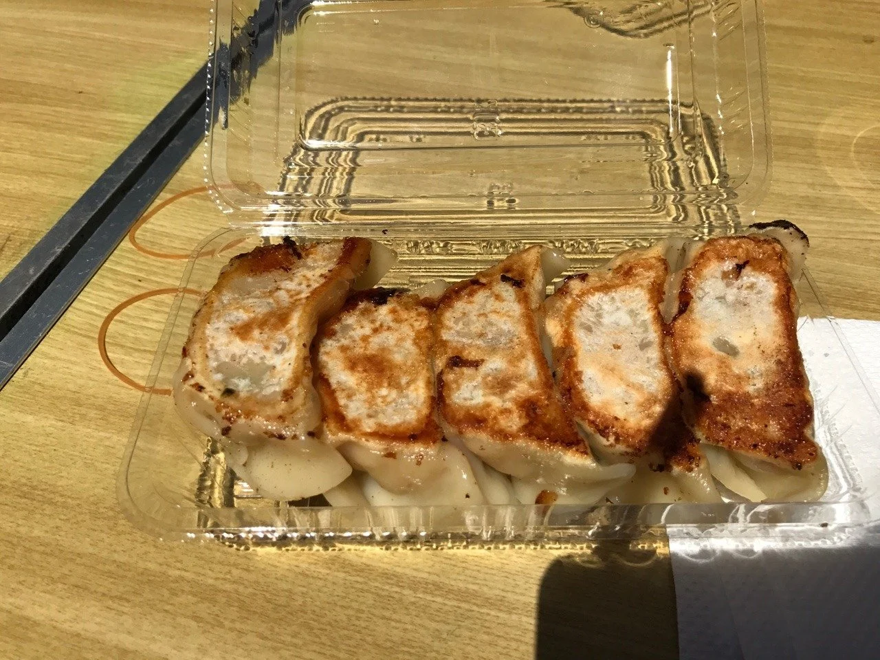 Gyoza zum Mittagessen