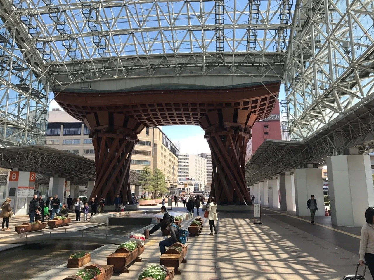 Bahnhof in Kanazawa