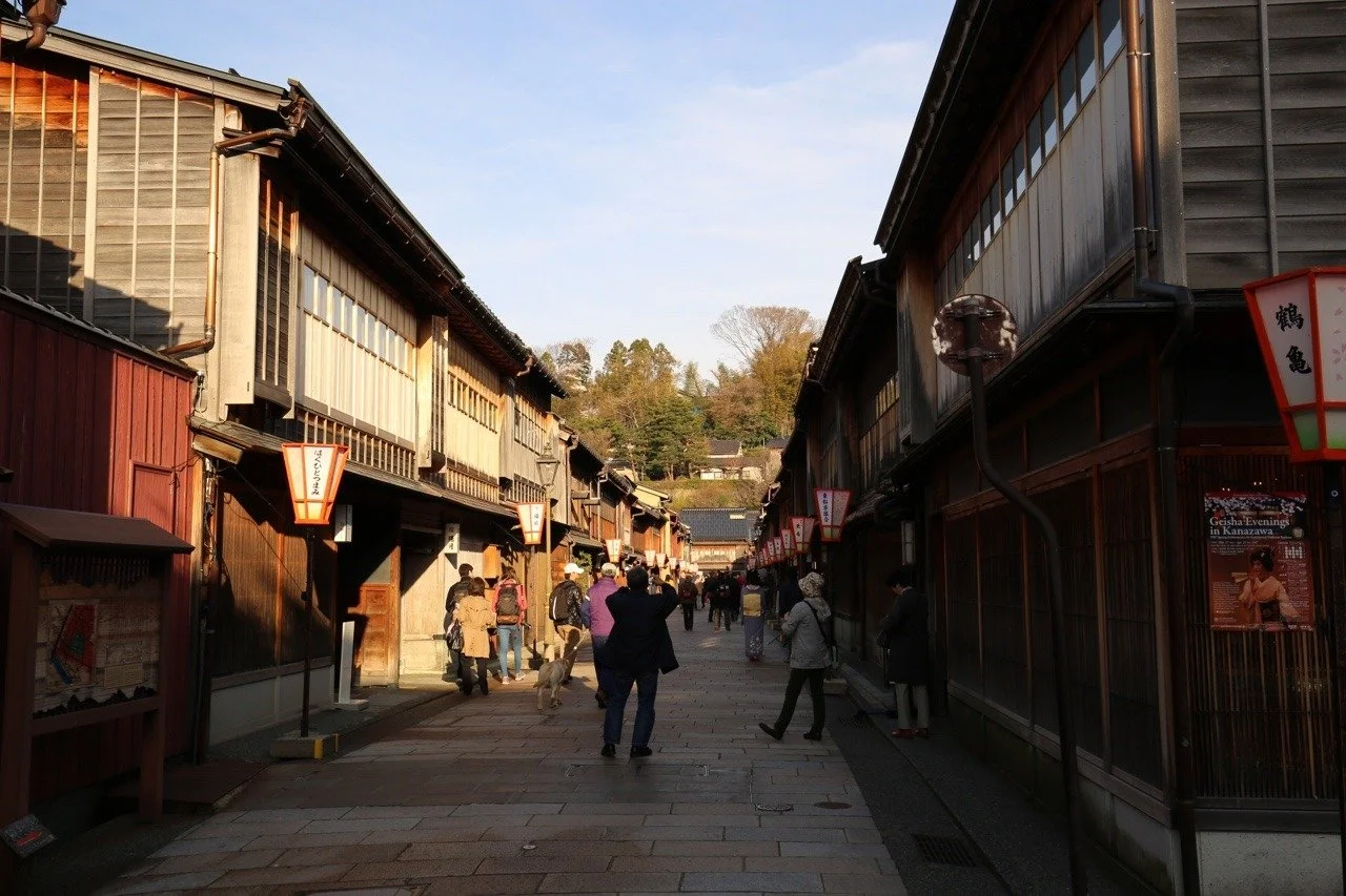 Teehaus Viertel in Kanazawa