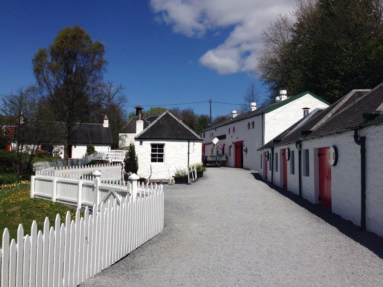 The Edradour Destillerie in Schottland, die kleinste Distille in Schottland