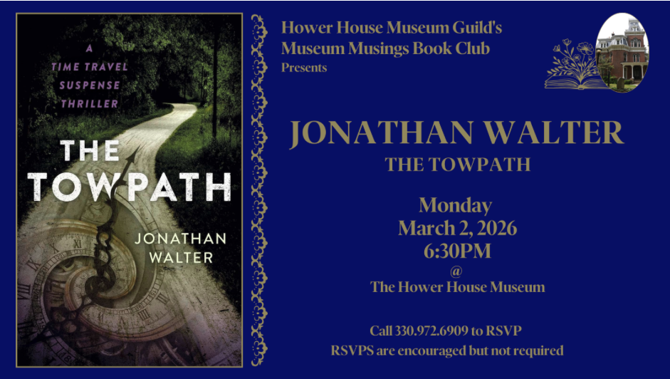 Author Event: Museum Musings Book Club at Hower House