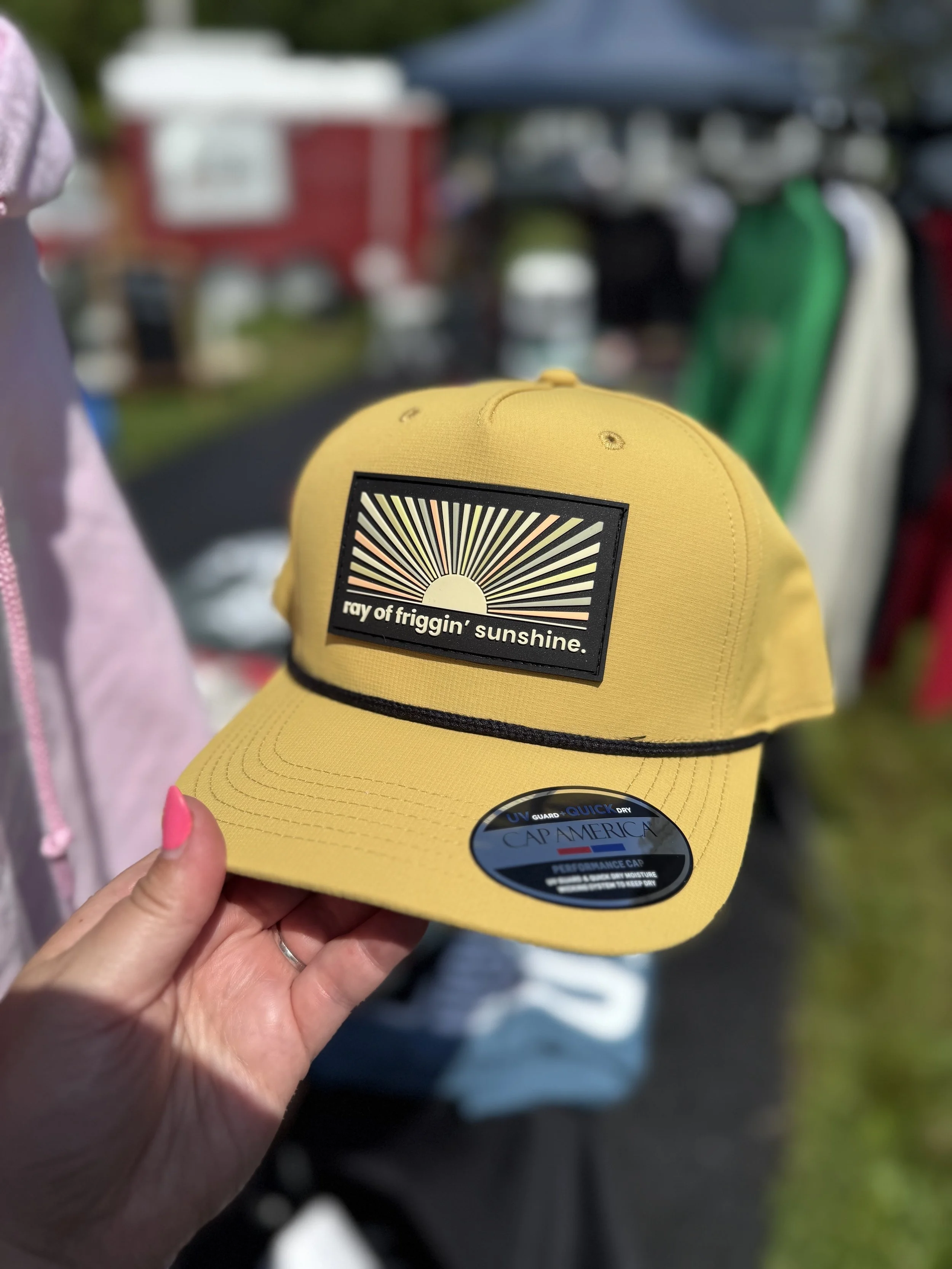 PICK UP ONLY: Ray of Friggin' Sunshine Rope Hat