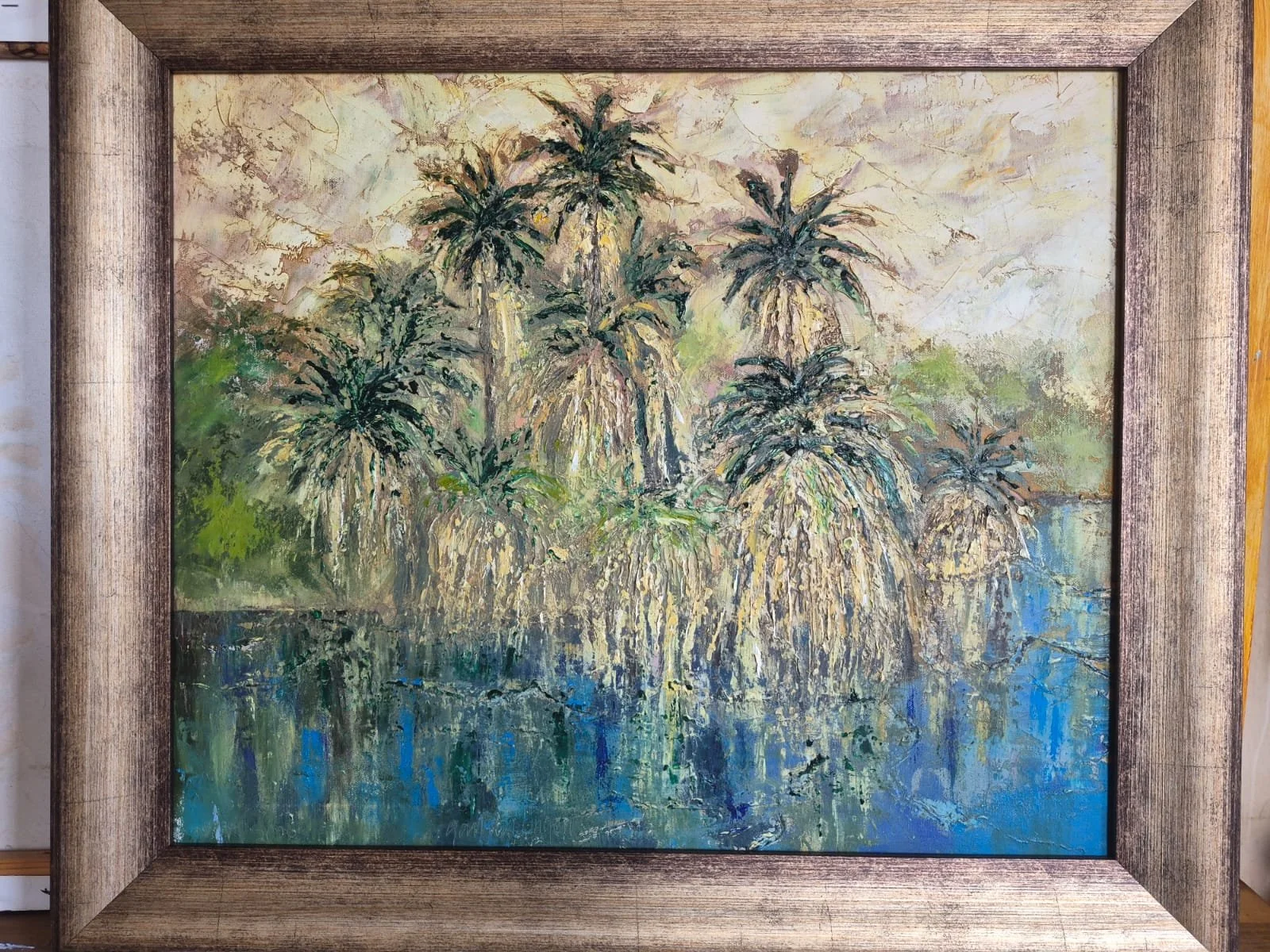 Palm Trees in the Delta
73 x 63 cm framed
R28 000