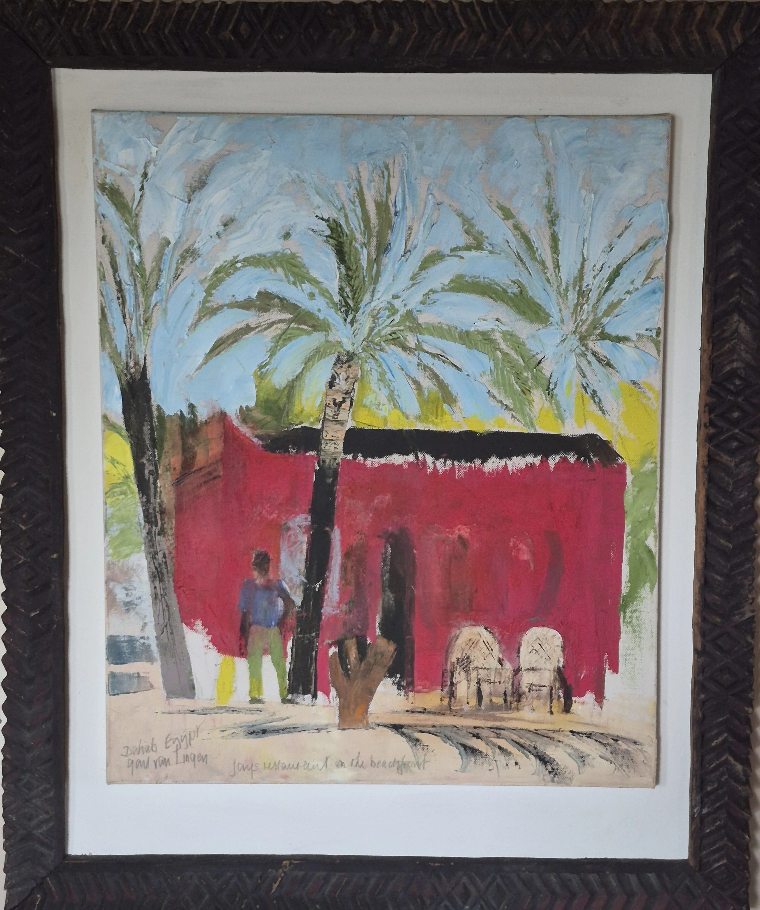 Jay's restaurant, Dahab, Egypt
84 X 70 cm
R28,000