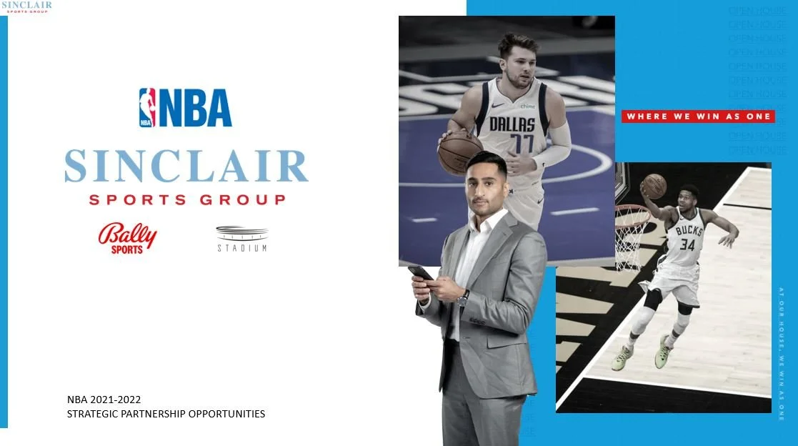 Sinclair Sports Group NBA Strategic Partnership Opportunities (click on thumbnail for deck)