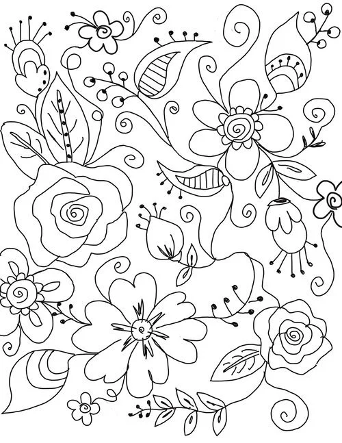 flower doodle