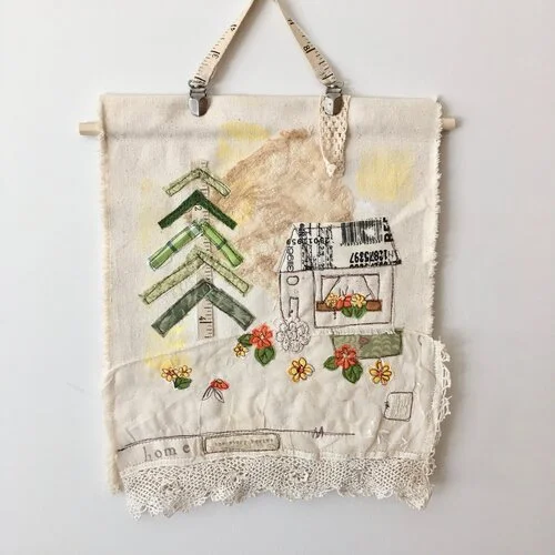 fabric wall hanging