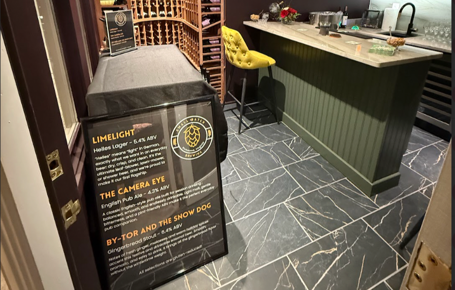 Drink menu for corporate party in richmond virginia.