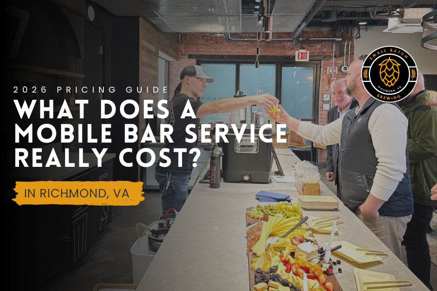 How Much Does a Mobile Bar service Really Cost? Richmond 2026 Pricing Guide.