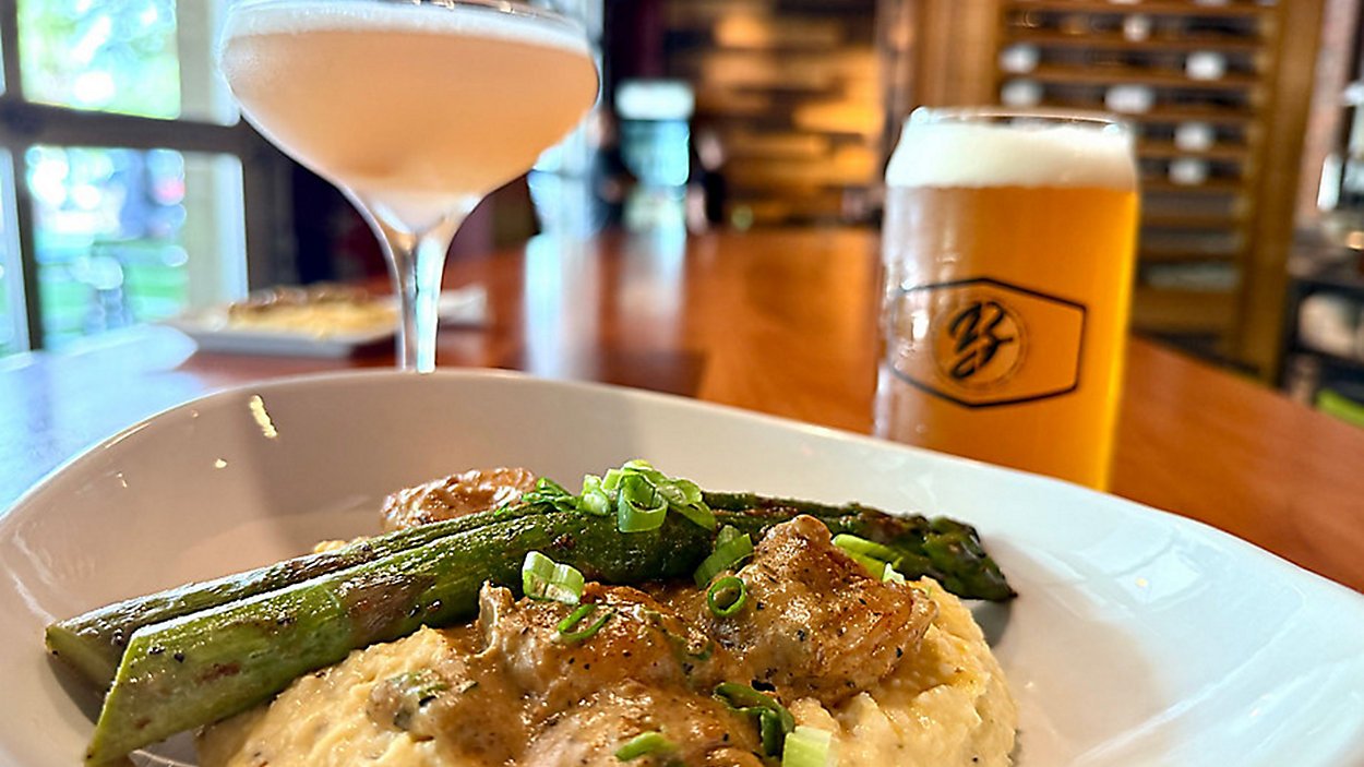 Brewlando’s Shrimp & Grits Featured on News 13’s Chef’s Kitchen