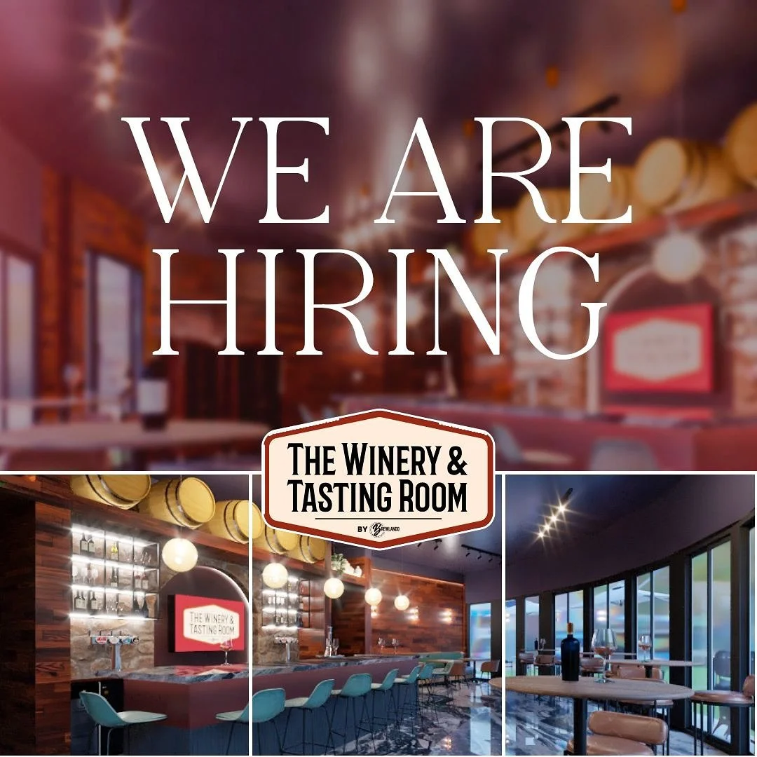 We&rsquo;re Hiring at The Winery and Tasting Room! 🍷

Love wine and enjoy working in a fast-paced, guest-focused environment? We&rsquo;d love to hear from you.

We&rsquo;re looking for friendly, dependable front-of-house team members to join us in t