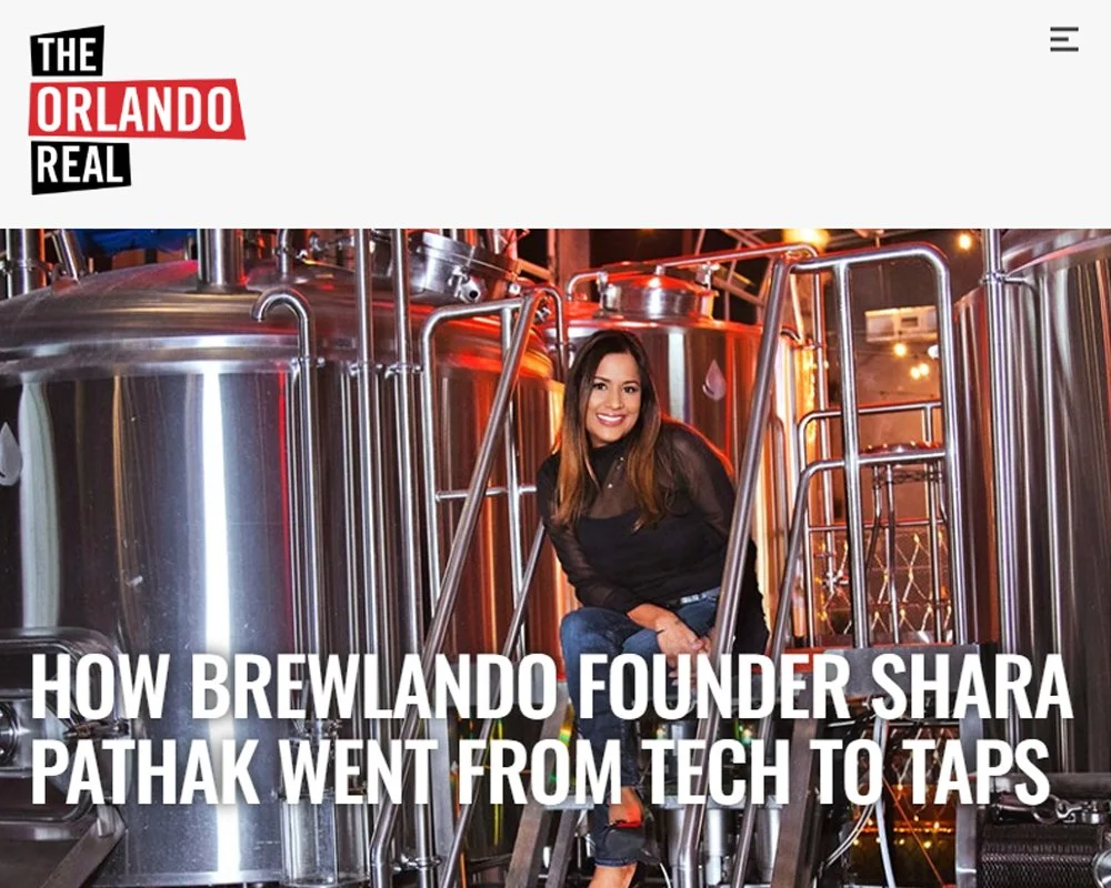 Brewlando Founder Shara Pathak Featured in The Orlando Real