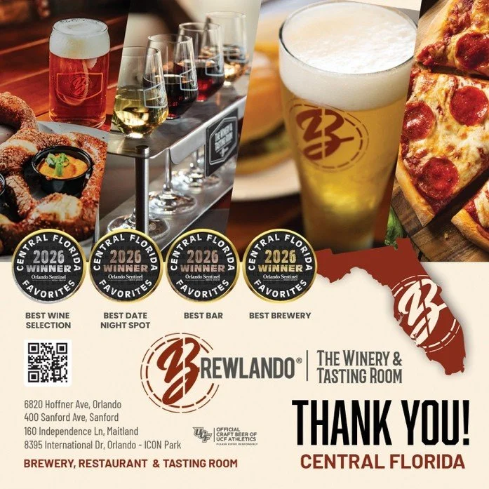 Brewlando named Central Florida’s Favorite Brewery for second consecutive year