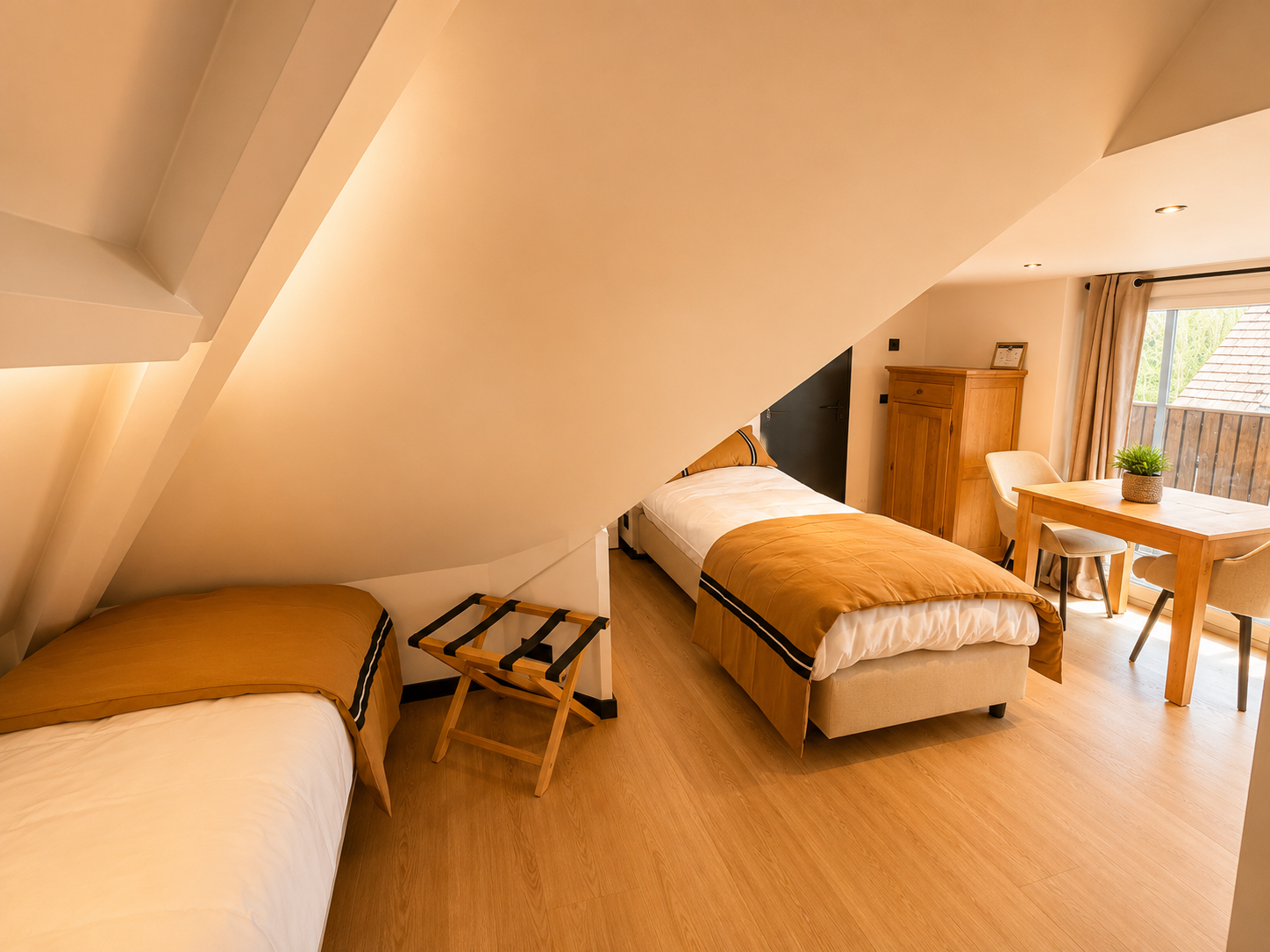 B&R Hotel Piano  chambre twin standard