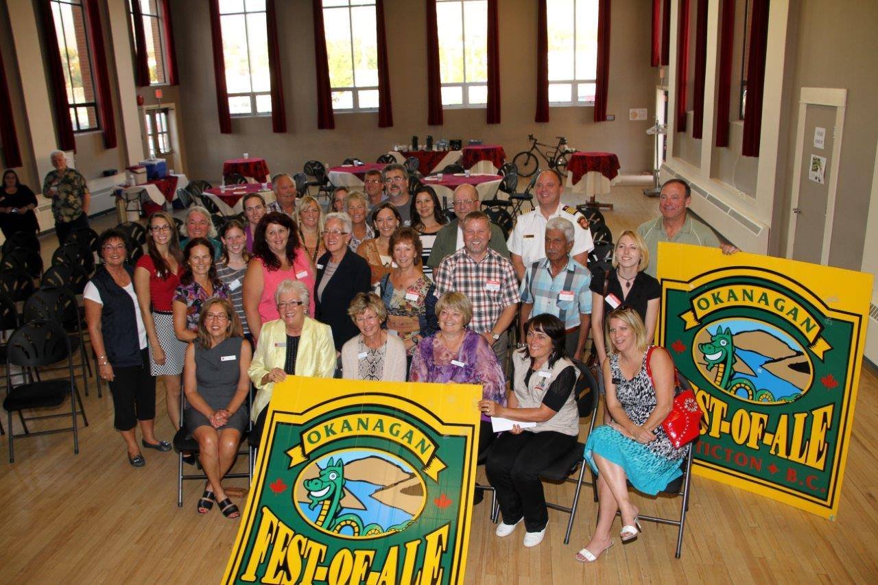 OKANAGAN FEST-OF-ALE SOCIETY DONATE TO LOCAL CHARITIES