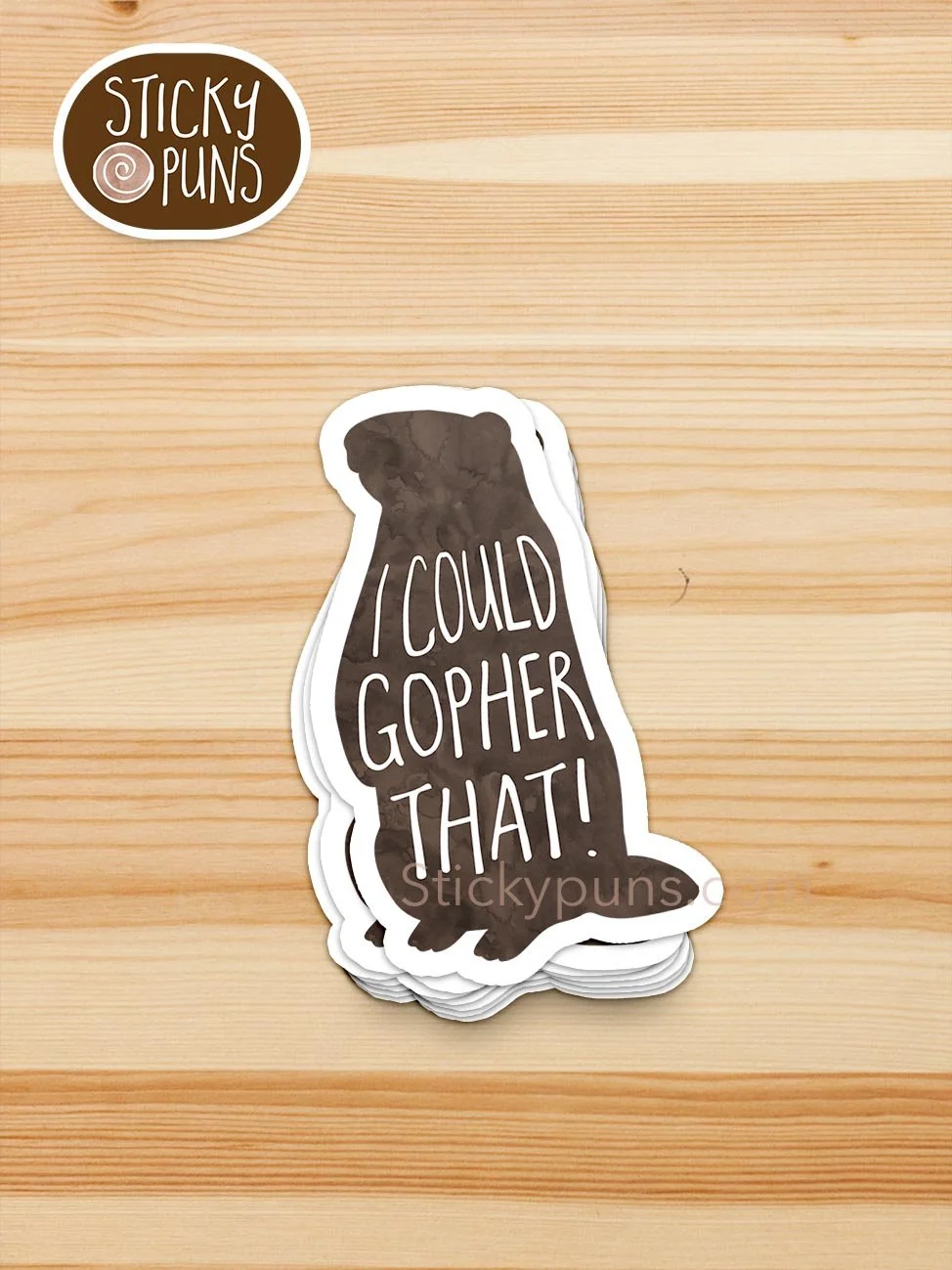 I could GOPHER that - pun sticker — Sticky Puns