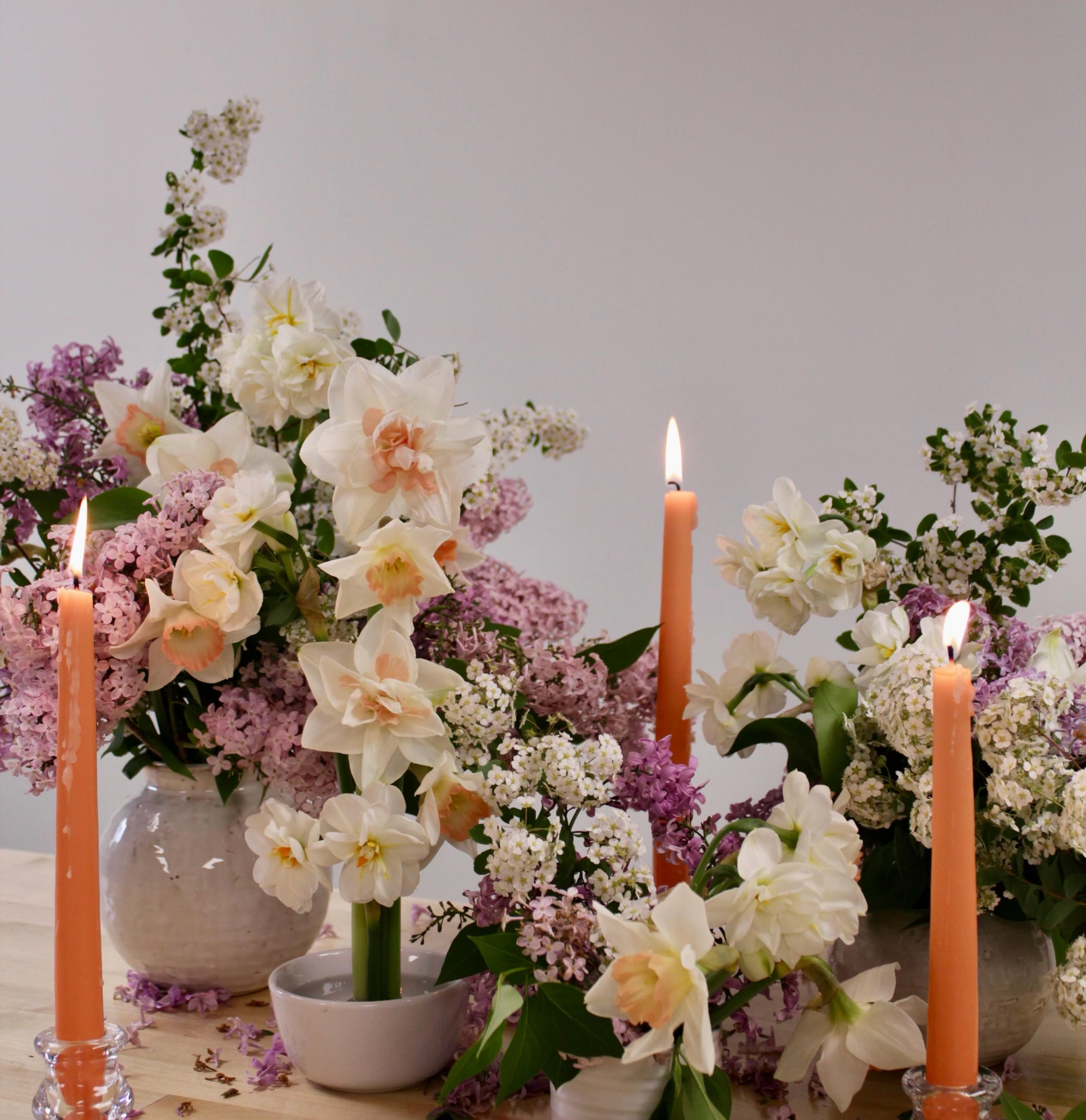 a spring lilac explosion and fave color combo