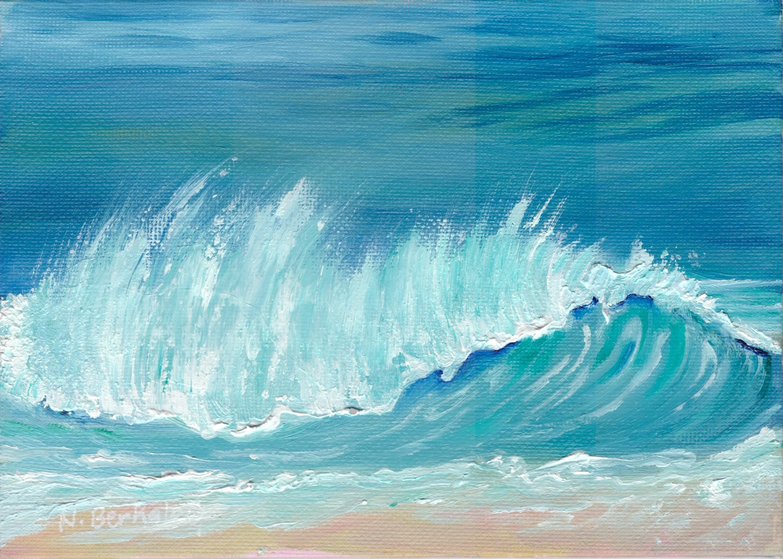 Summer Splash, Oil on Panel.