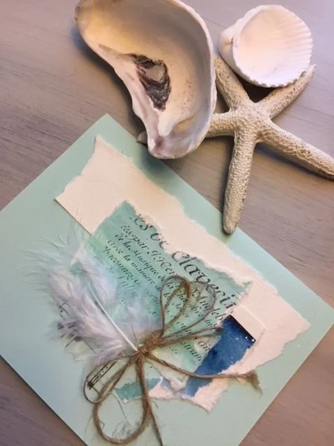 Hand made original collage cards, made with heartfelt love.
Greeting cards worth framing.
Inquire for commission collage work.