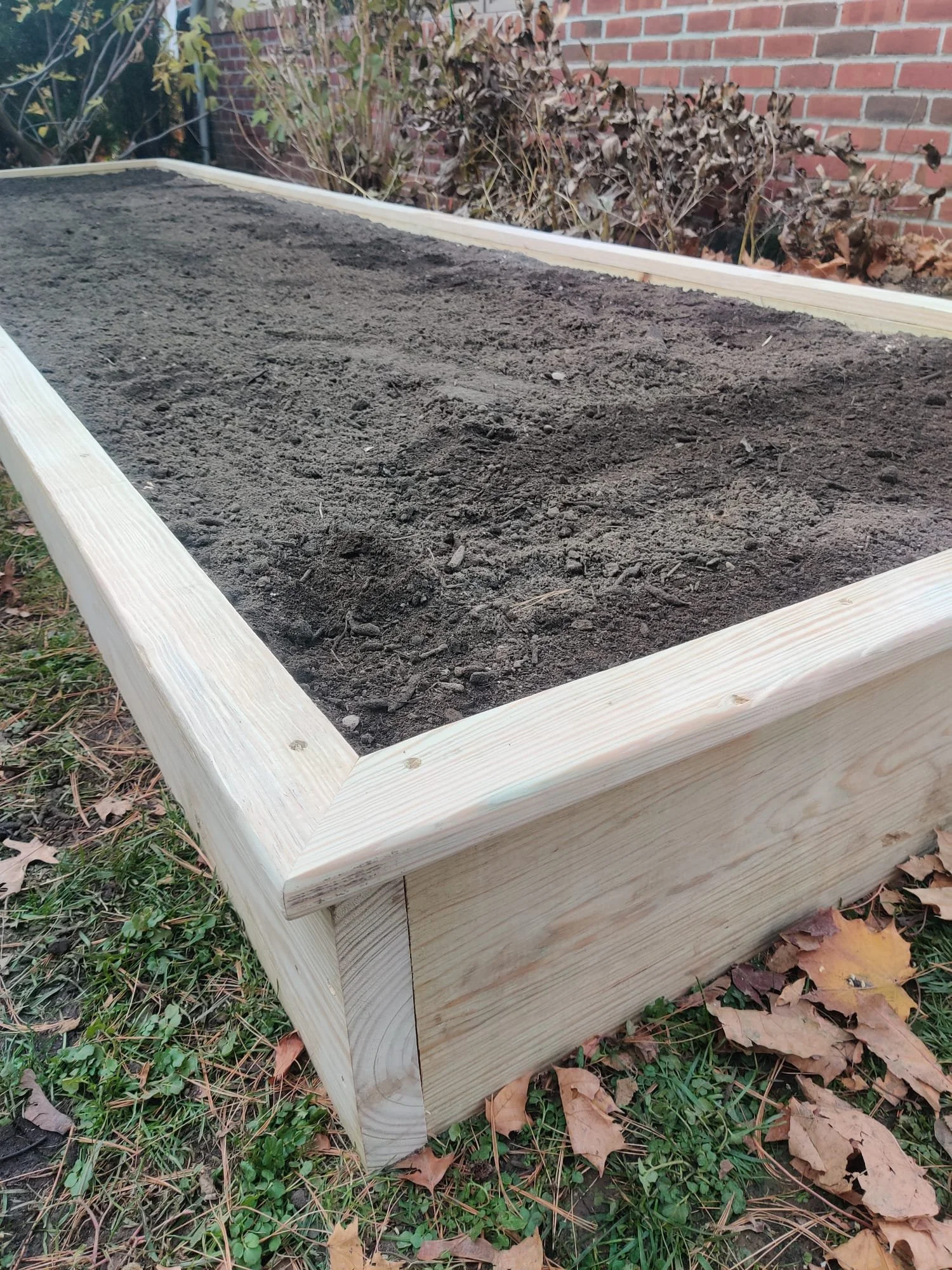 Backyard Raised Bed Build-3