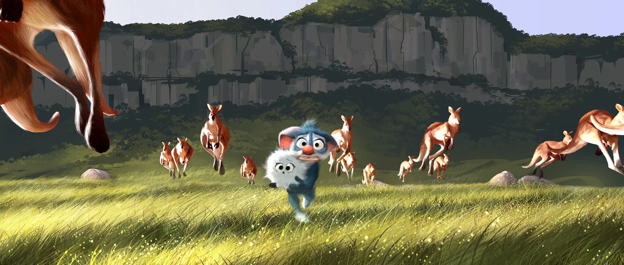 Bilby 
Dreamworks Animation
color key: photoshop