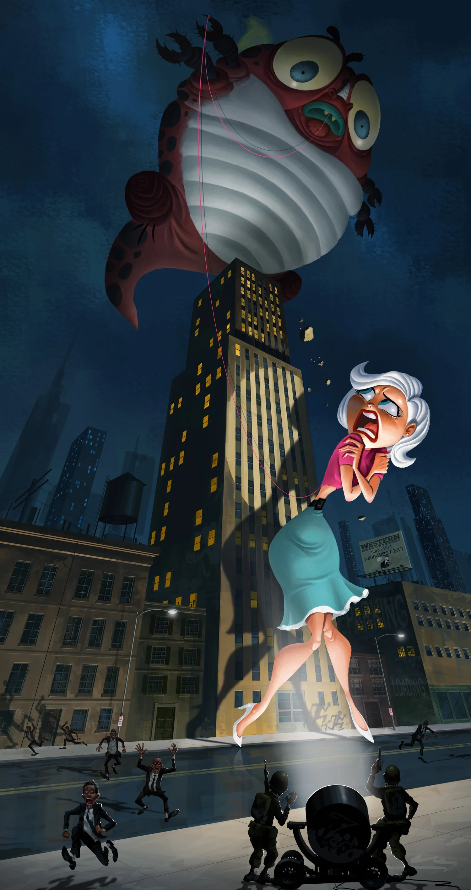 Monsters vs Aliens  Richard Daskas Portfolio