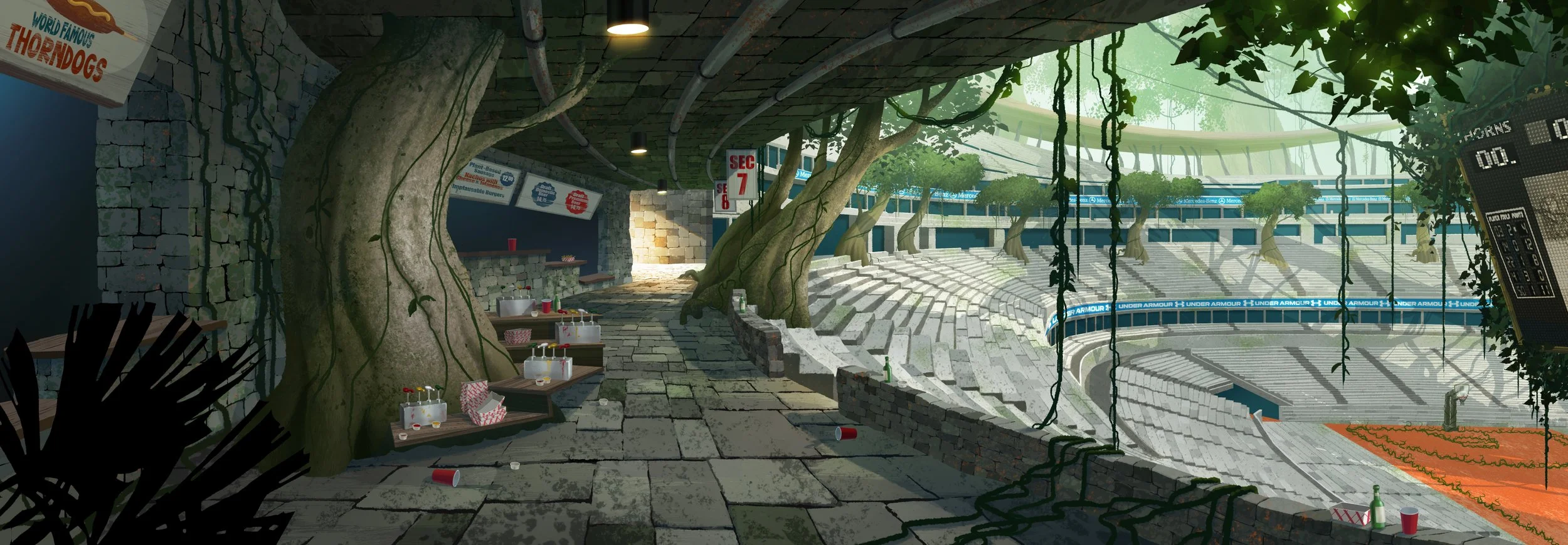 Goat
Sony Pictures Animation
visual development: photoshop
layout by michael isaak