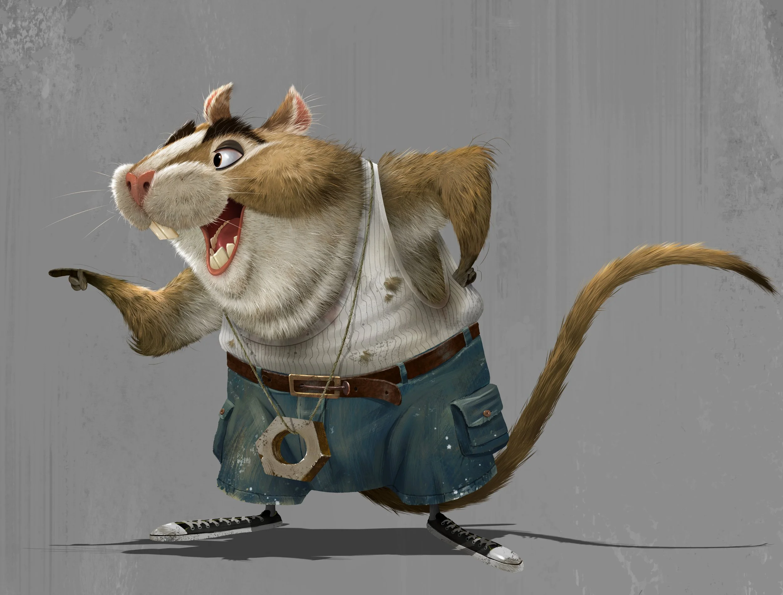 Goat
Sony Pictures Animation
character paint: photoshop
character design by eran alboher,
andre medina