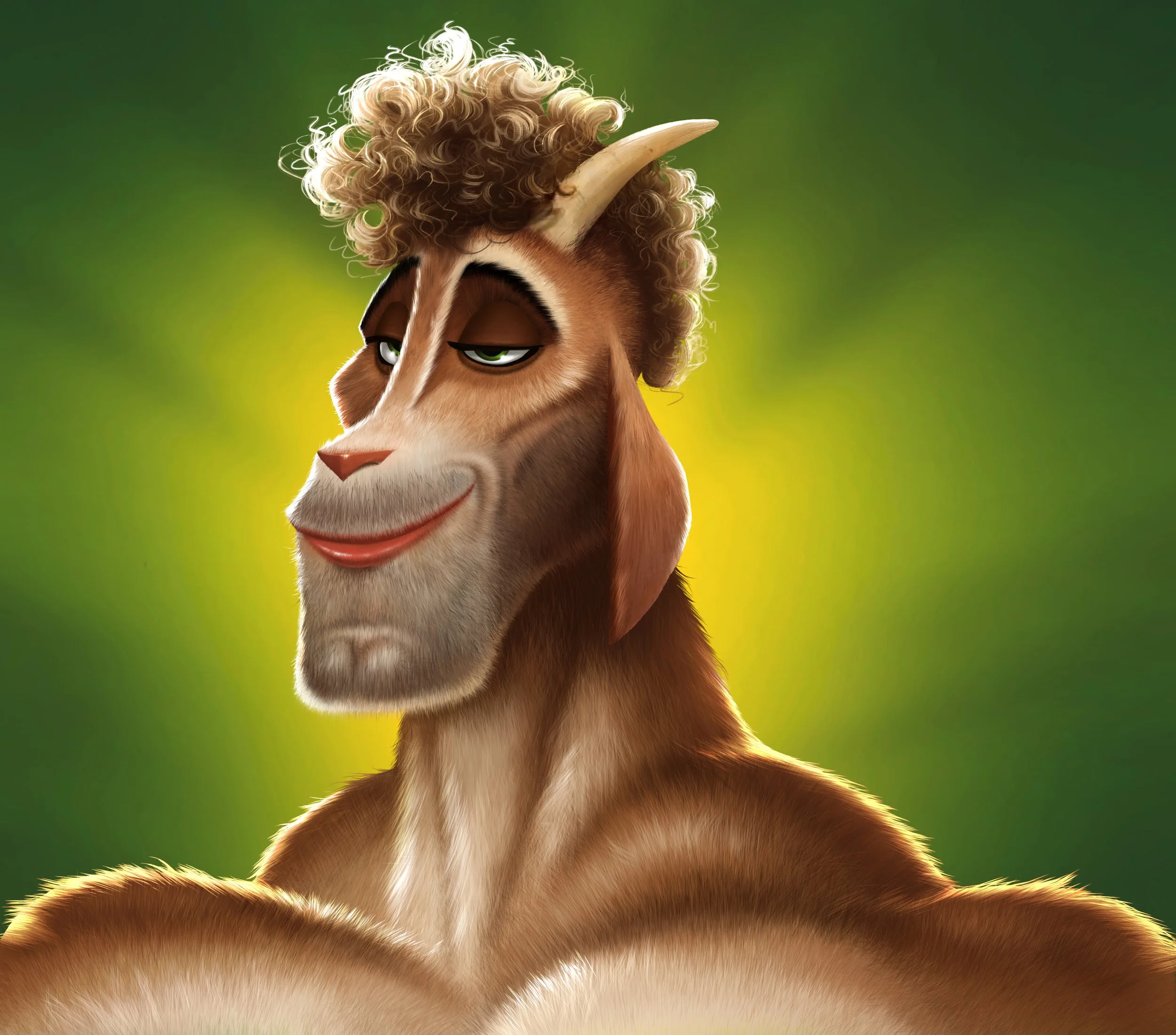 Goat
Sony Pictures Animation
character paint: photoshop
character design by tony siruno