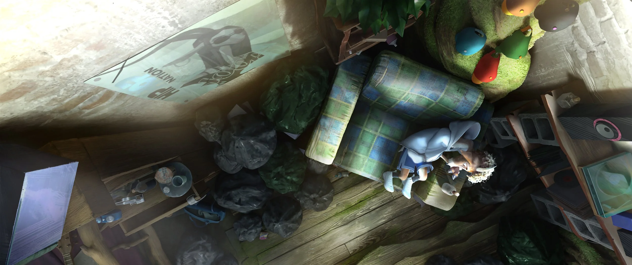 Goat
Sony Pictures Animation
color key: photoshop