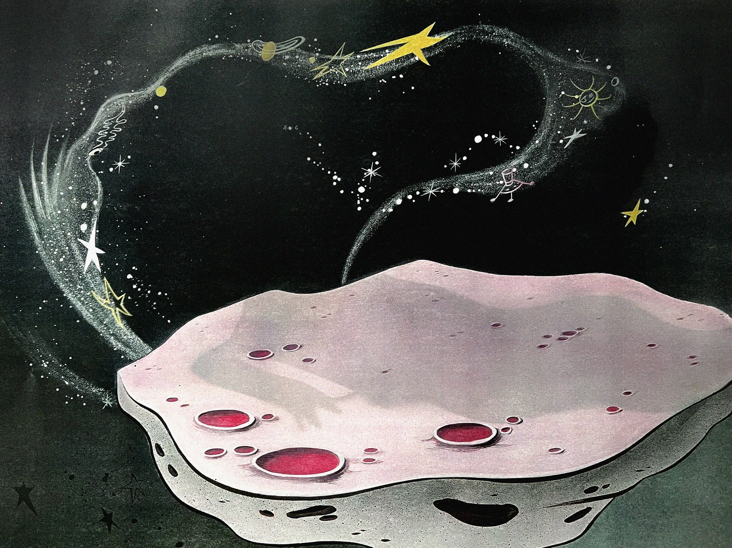 Björk: I Miss You
Spümco
background key: acrylic