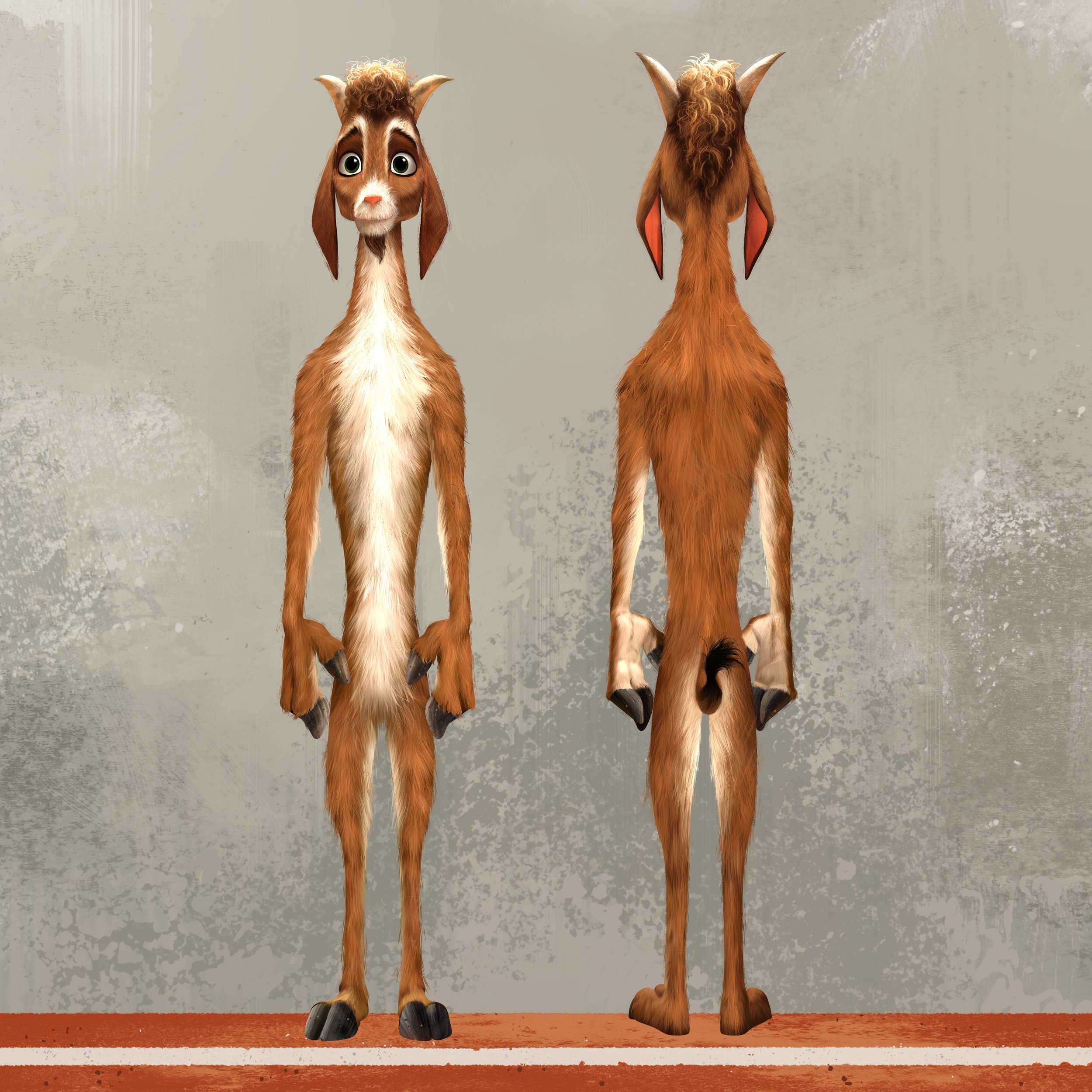 Goat
Sony Pictures Animation
character paint: photoshop
character design by tony siruno, omar smith 