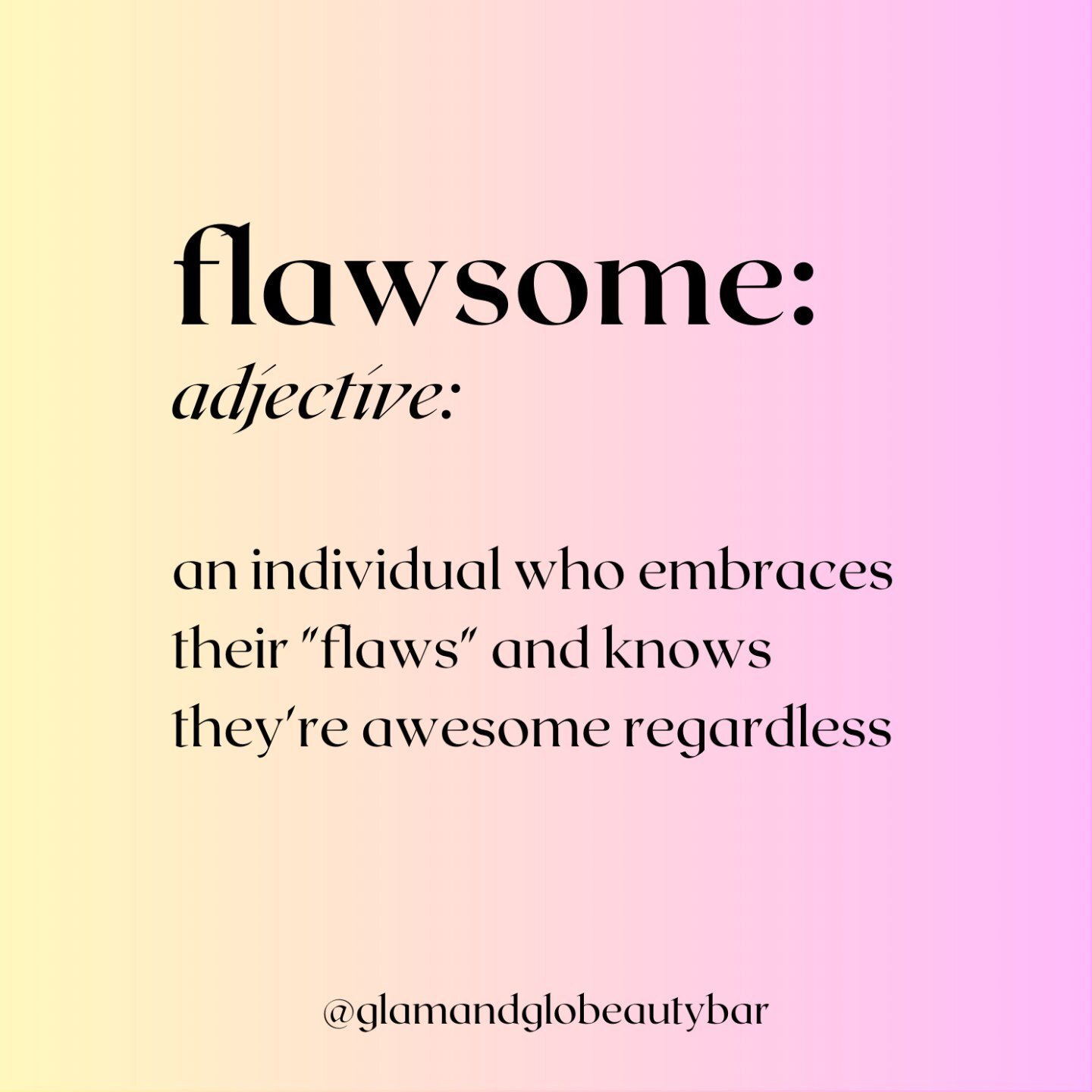 Don&rsquo;t forget to be flawsome today and everyday ✨
.
.
#raleighesthetician #caryesthetician #lashes #lashliftandtint #carync #raleighnc #carylashes #carybrows #makeup #carymakeupartist #raleighmakeupartist #raleighlashes #spraytan #caryspraytan #