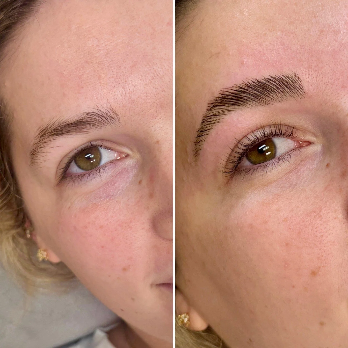 The Ultimate Trio: brow lamination, wax, and tint 💕
plus a lash lift and tint 😍