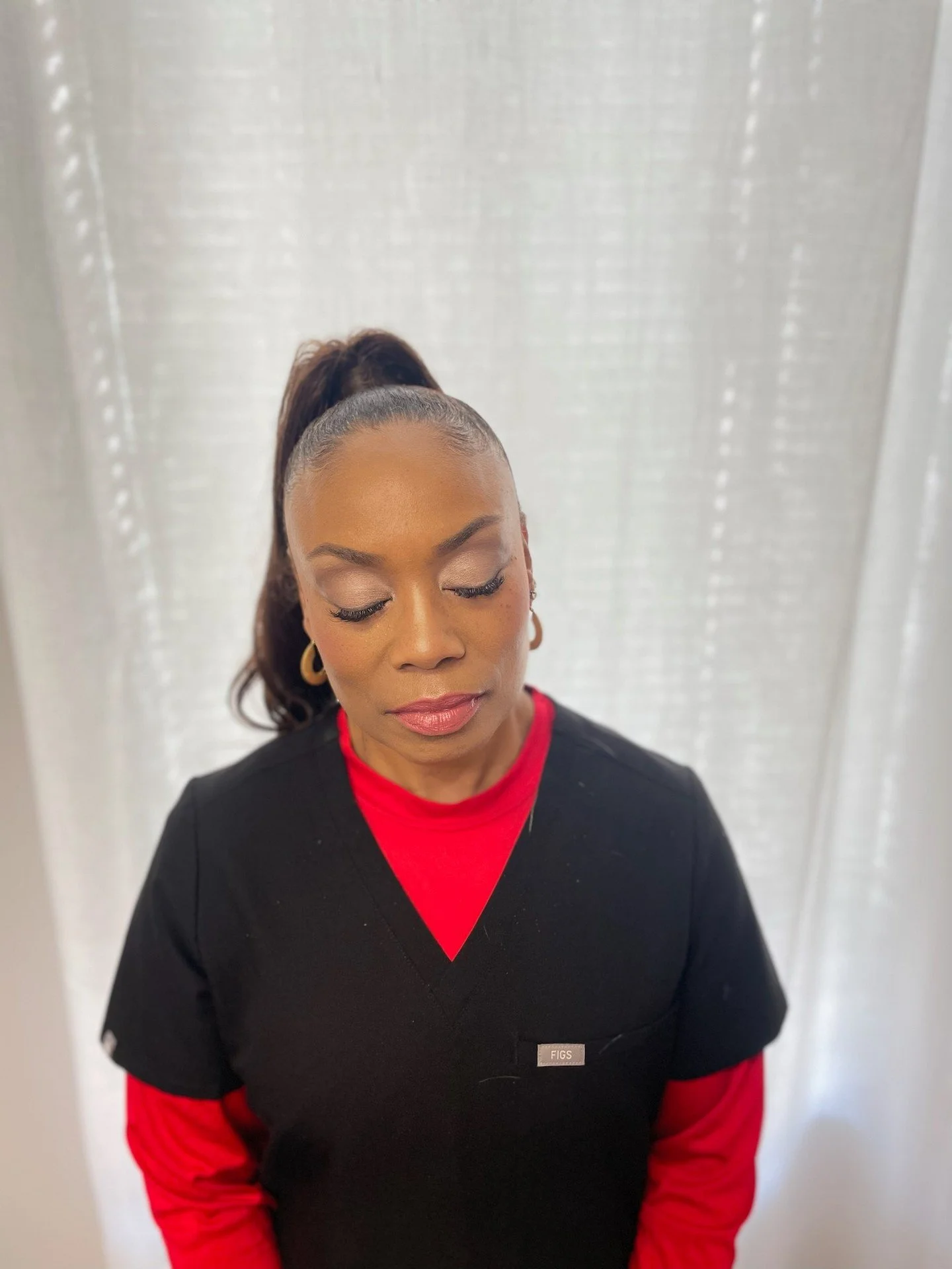 Gorgeous event makeup for her birthday celebration 😍