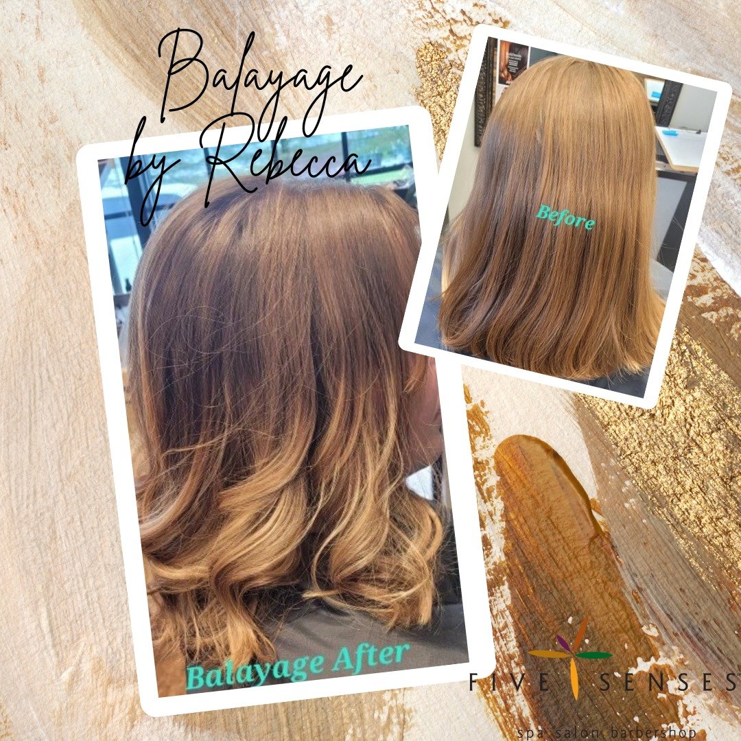💇&zwj;♀️💖Transform your locks with balayage artistry by our talented stylist, Rebecca! 🎨 Now welcoming new clients at Five Senses Spa Salon and Barbershop. Call to book your new look: 309-693-7719!

#BalayageBeauty #NewHairNewYou #BalayageMasterpi