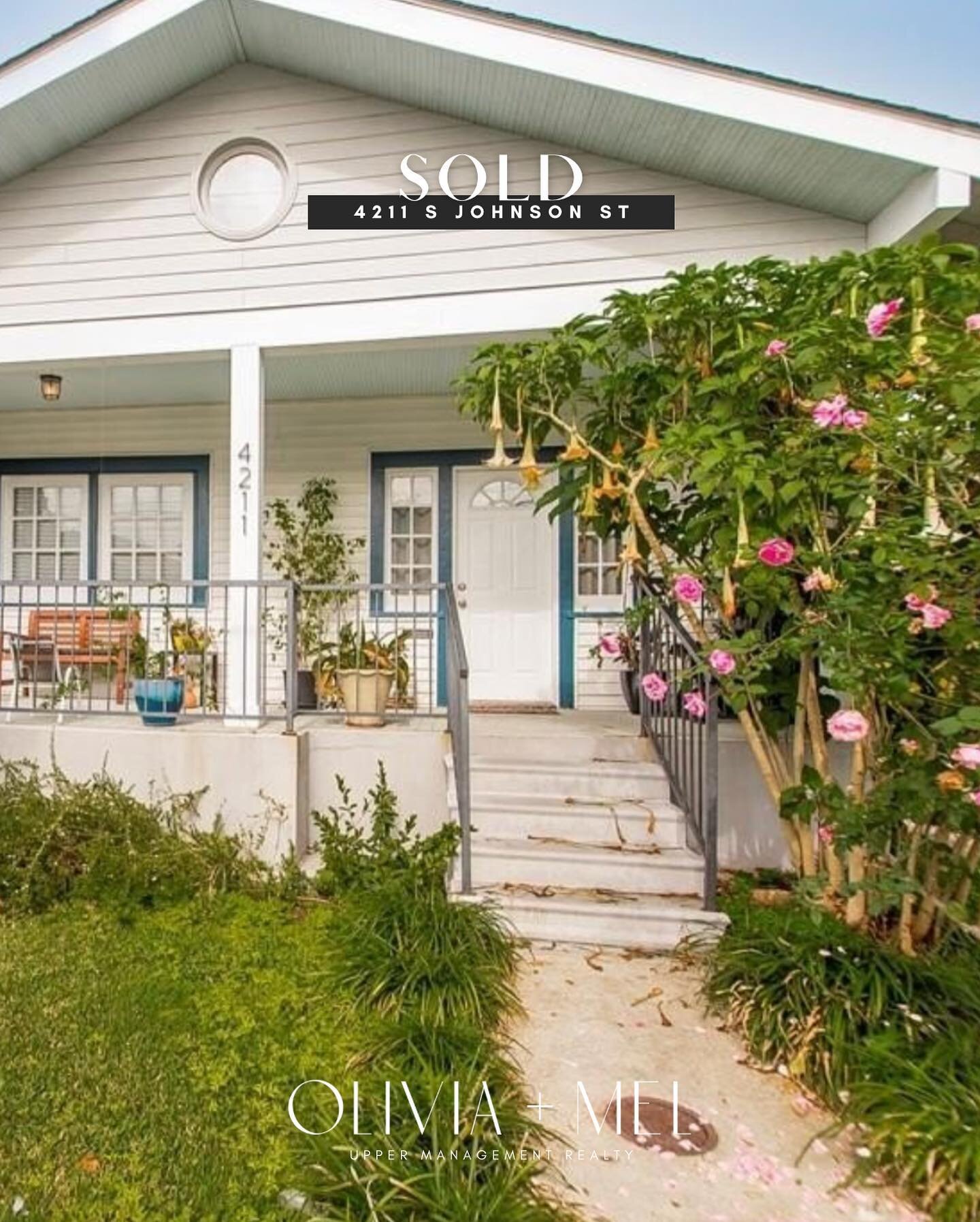 SOLD on S Johnson! 👏

Agents:
@oliviamford 
@themelgibbs 

Last week, we closed on this stunning single family for our first time homebuyer. We started with a wide net before eventually narrowing down to the perfect walkable, central area and found 