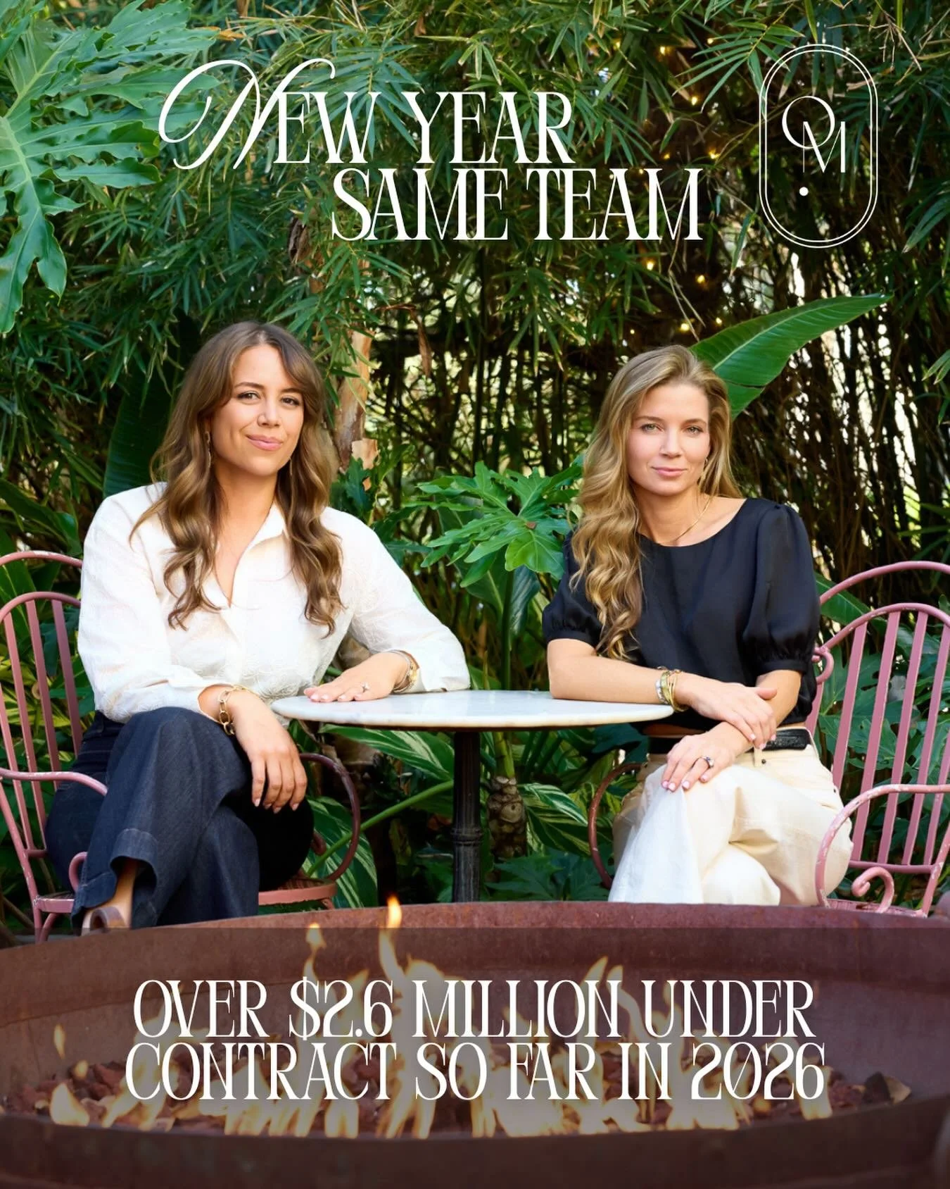 New year, same team, plenty of incredible 2025 closings under our belt, and an immense amount of gratitude for all of our clients and partners that make it possible year after year. 

Already over $2.6M under contract for @olivia.and.mel halfway thro