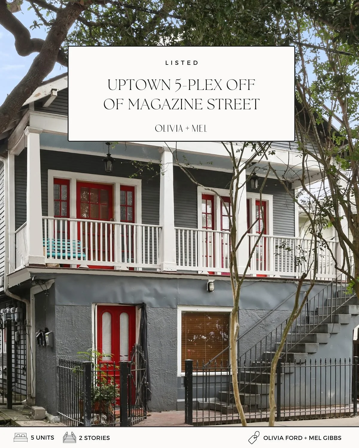 We &hearts;️ 4909 Laurel! Swipe to the end to read about our history lesson from a neighborhood gent we encountered while we were showing. 

This gorgeous 5 plex is the perfect Uptown location right by all of your neighborhood faves: @cherrycoffeeroa