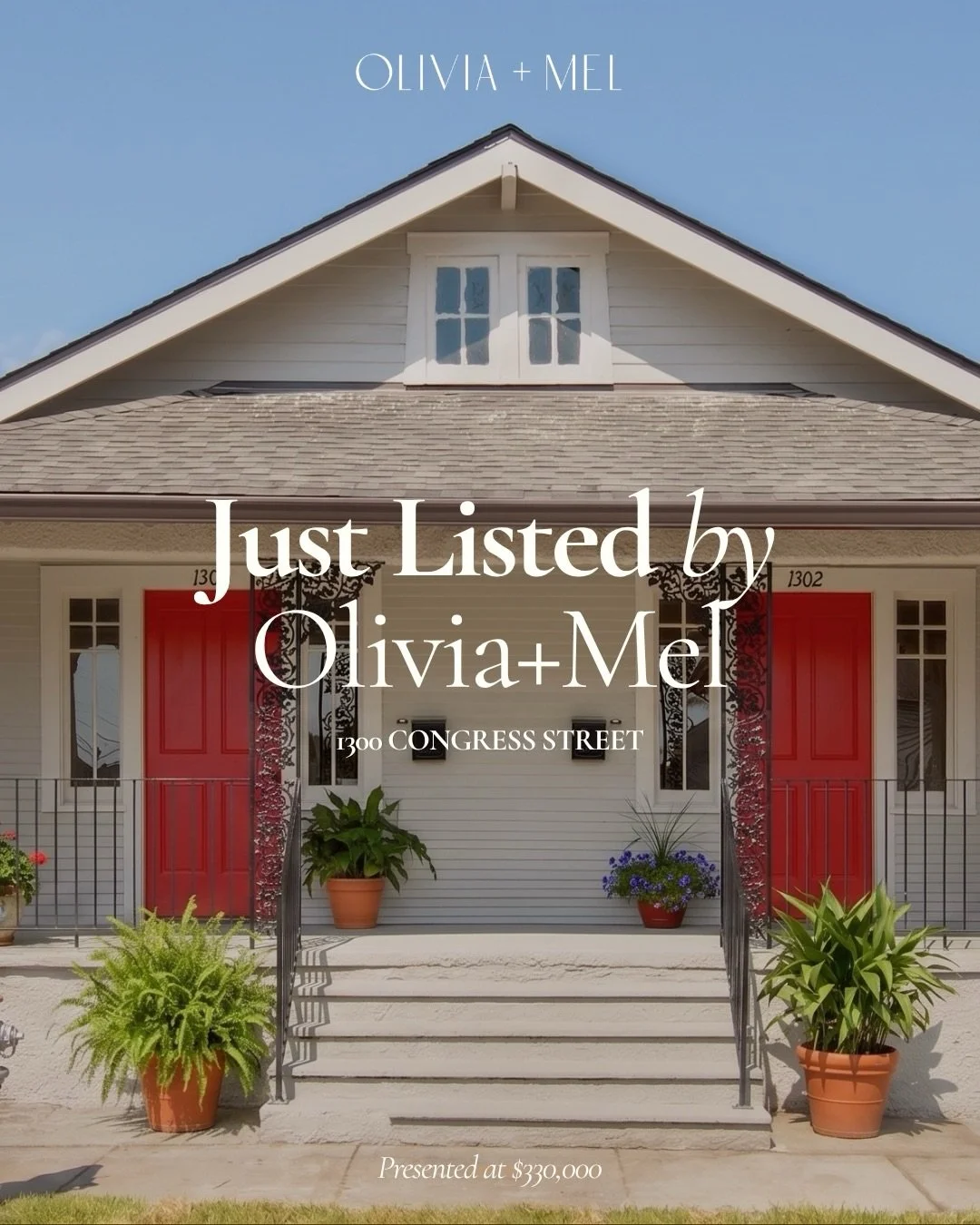 New Bywater Listing 🌊🌸🌴

Check out this classic Bywater double sitting right on Congress Street. It&rsquo;s a classic side-by-side setup with tons of historic character, a great front porch for people-watching, and all the charm you expect from th