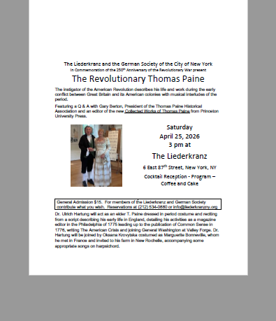 The Revolutionary Thomas Paine