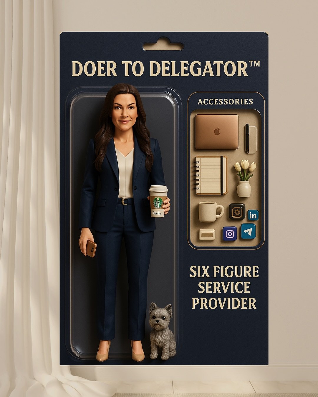 I couldn&rsquo;t help myself🙃&hellip;

Asked AI to show me in my natural habitat as an action figure.🤯

Work Mode activated: armed with laptop 💻, 2 kinds of coffee ☕, and a color-coded calendar 📅.

Football Mom Mode: fueled by snacks🍕, stadium b