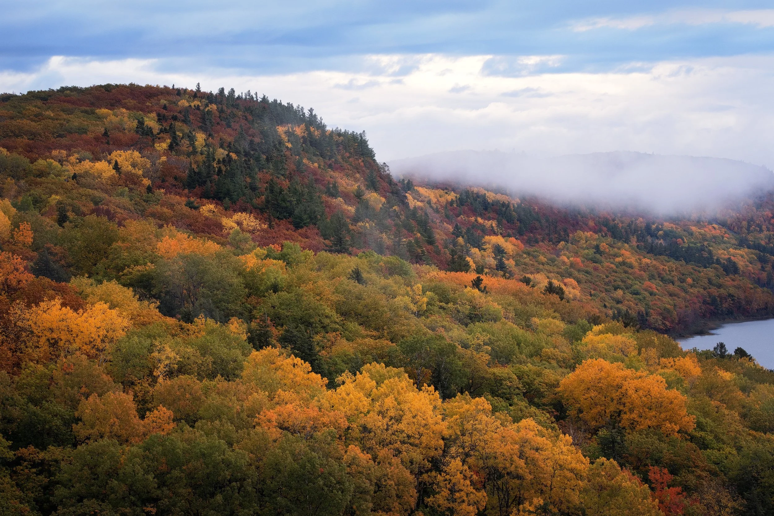 "Peak Palette" - Porcupine Mountains Wilderness State Park, Michigan (2024)