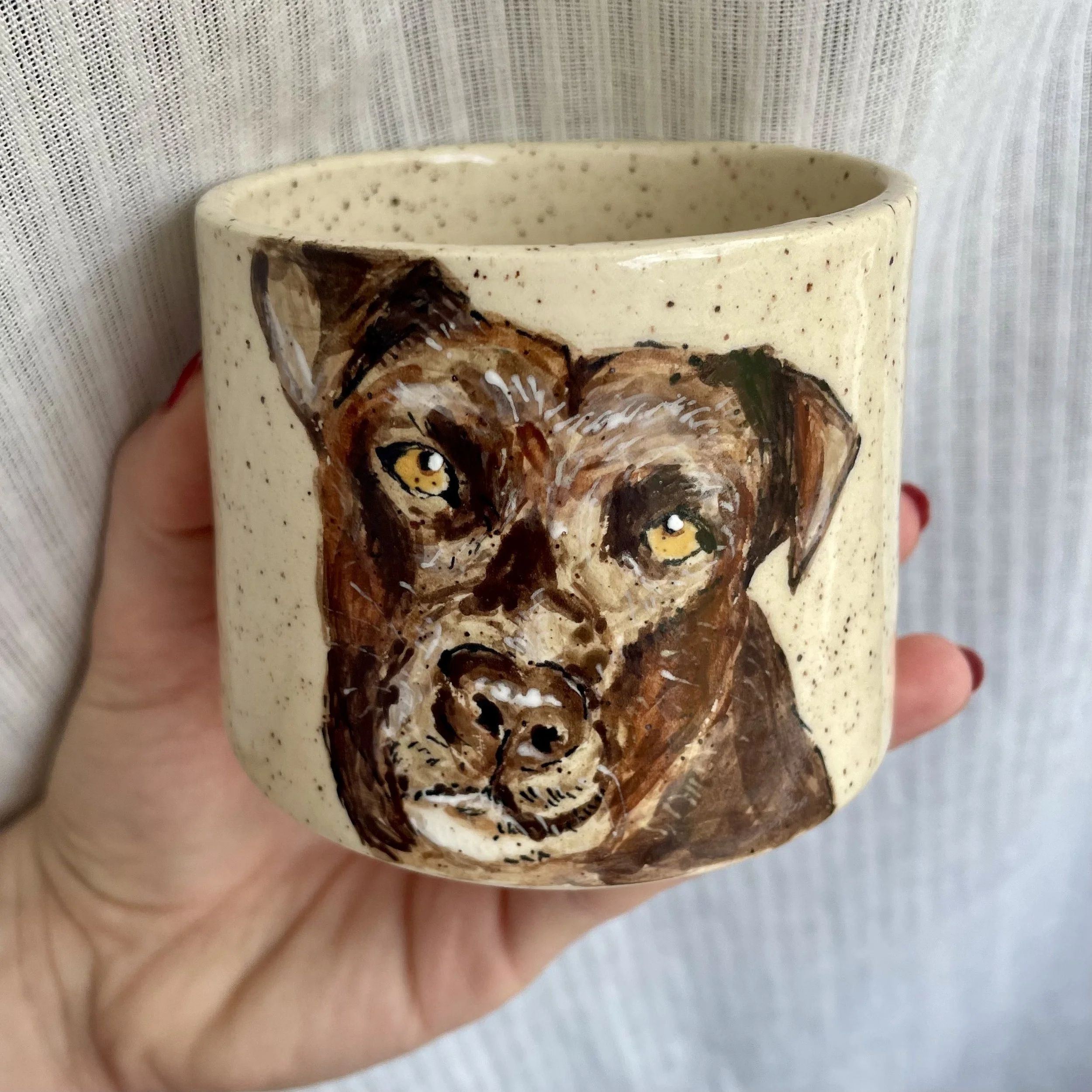 custom pet cup