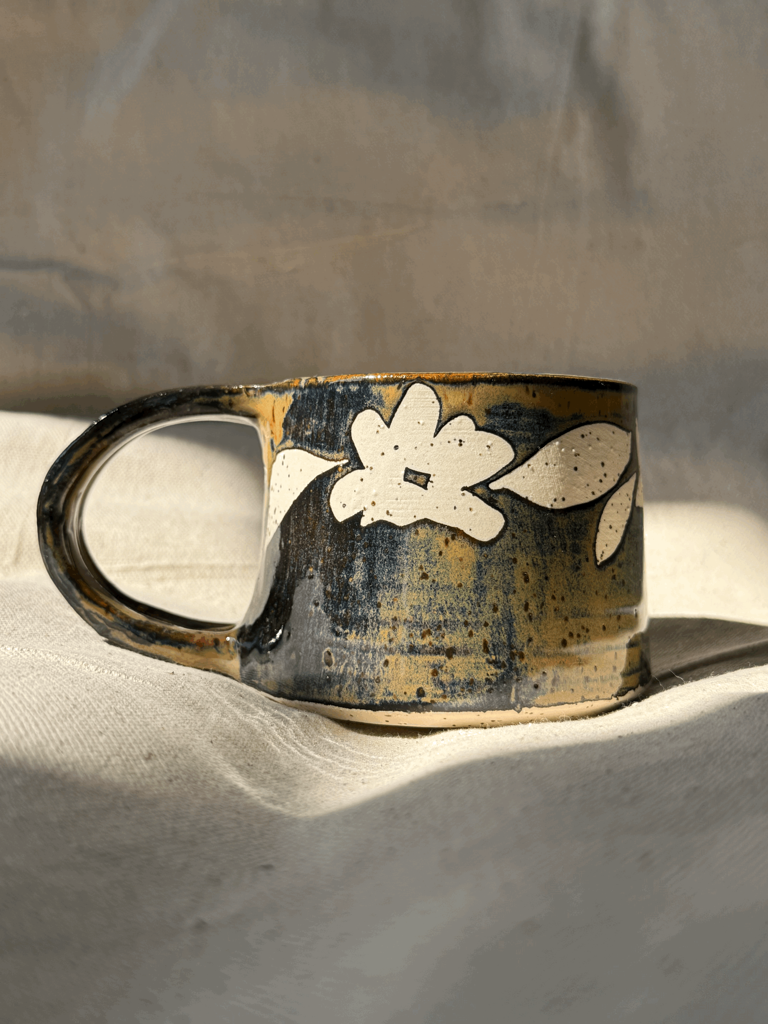 tigers eye magnolia mug