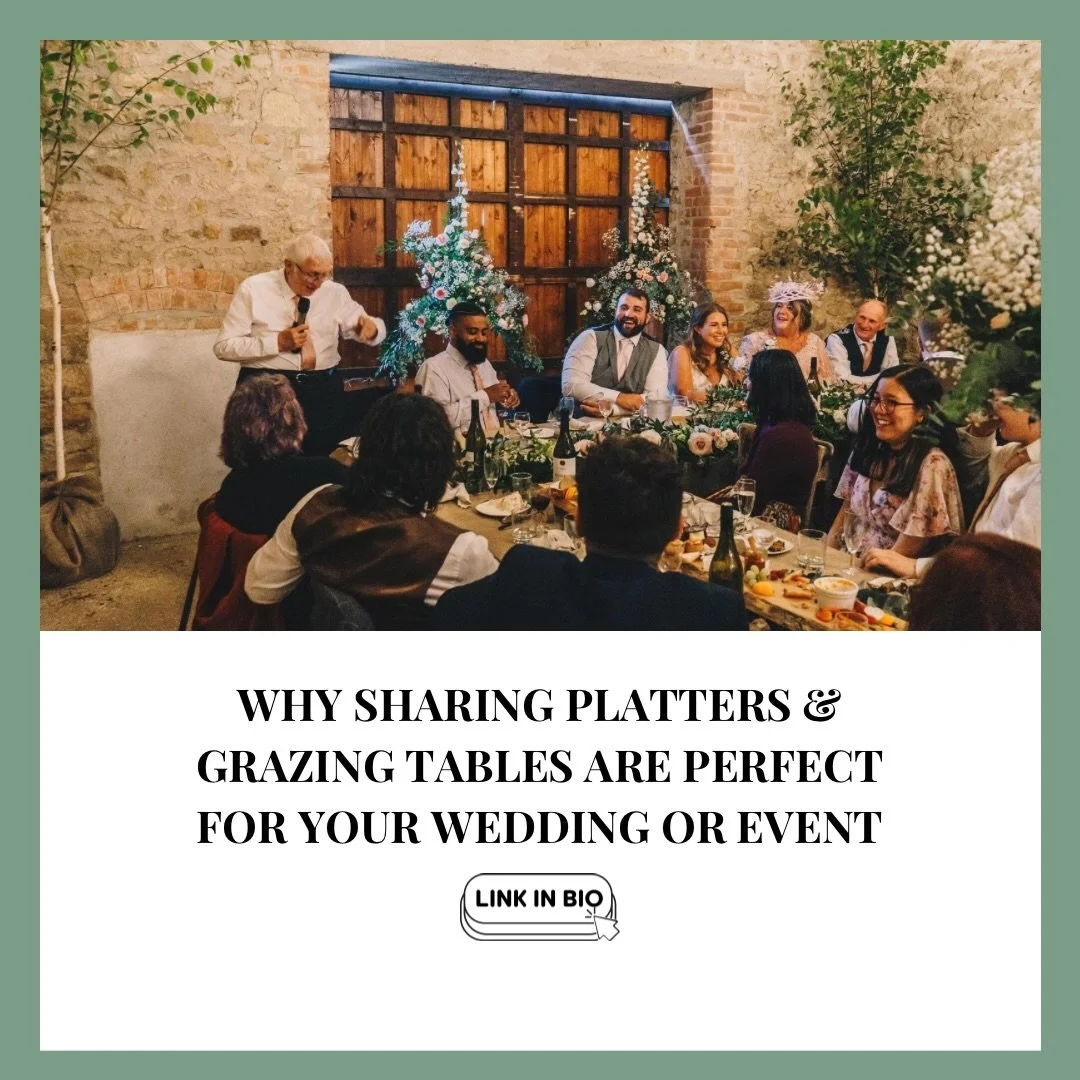 ✨ Our very first blog post is live! ✨

Why sharing platters &amp; grazing tables are perfect for your wedding or event&hellip;
As if you needed any more reasons 🤍

We&rsquo;re so excited to launch our new blog, where we&rsquo;ll be chatting about al